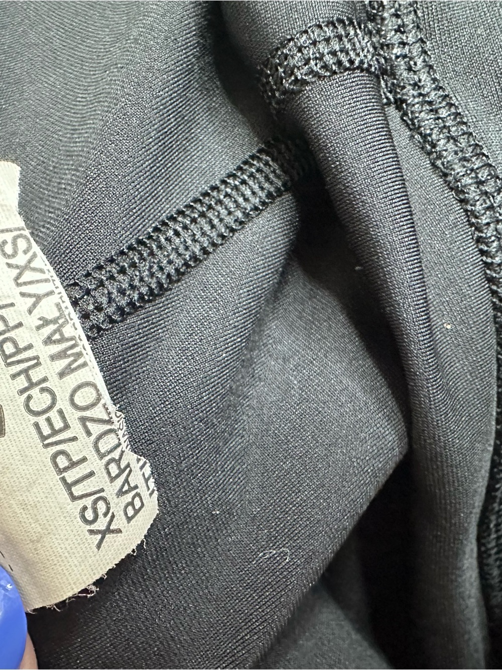 Under Armour Black Women's Athletic Compression Shorts with White Logo - Picture 4 of 5